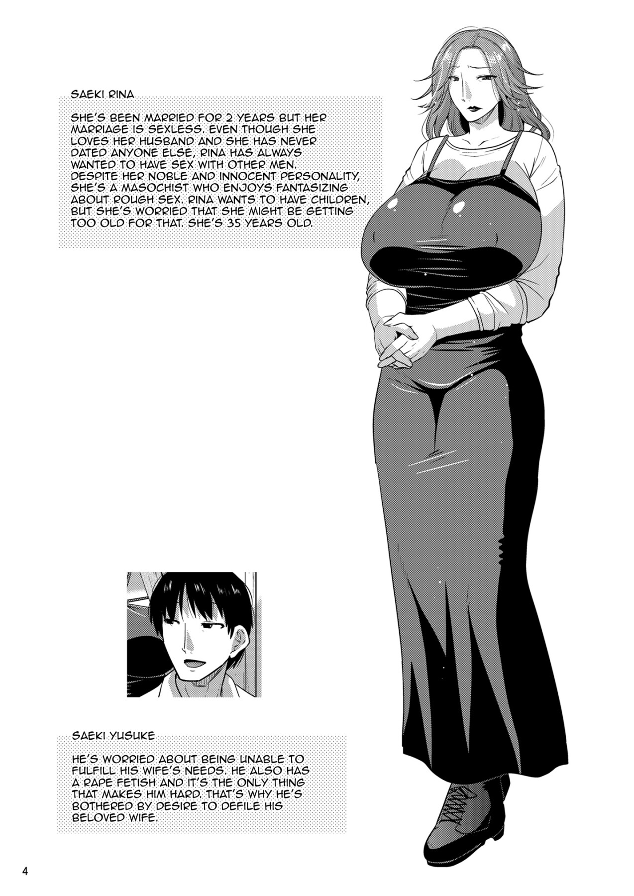 Hentai Manga Comic-The Masochistic Wife Falls To Sexual Humiliaton and Gets Pregnant-Read-3